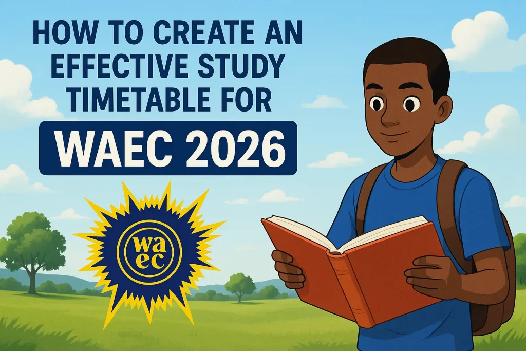 How to Create an Effective Study Timetable for WAEC 2026