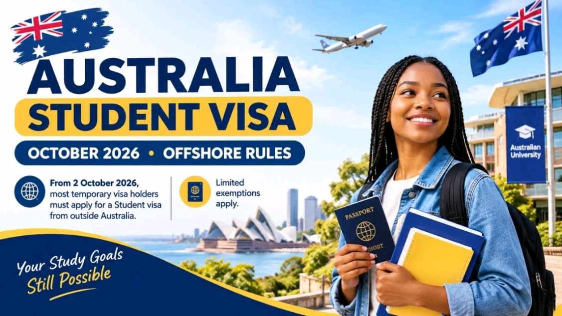 Australia Student Visa Changes October 2026 Offshore Rules Explained